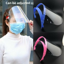 Safety shield mask - adjustable - transparent - visorMondmaskers