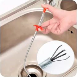 24.4 Inch - spring pipe - clog remover - cleaning tools - kitchen sinkKeuken