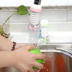 360 Degree - adjustable - water tap - extension filter - nozzle - kitchenKranen