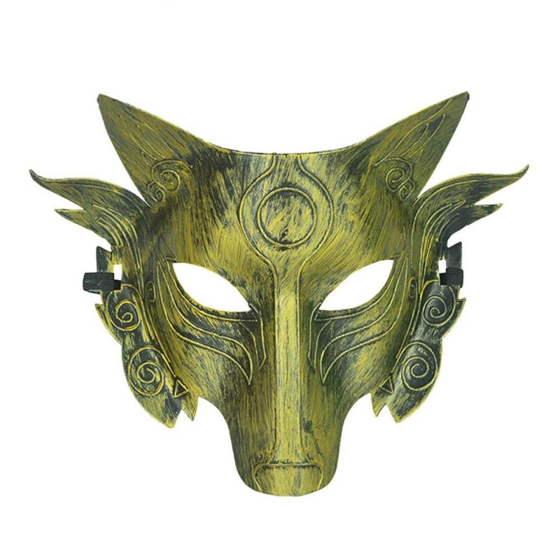 Wolf - Gesichtsmaske - für Halloween / Maske / Party
