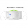 Face- / mouth mask with air valve - with activated carbon PM2.5 filters - washableMouth masks