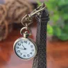 Vintage retro bronzen horloge - sleutelhangerSleutelhangers