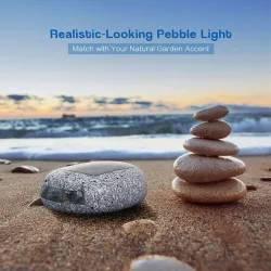 LED Stone - Pebbles - Waterproof - Rock Light - Solar LampSolar verlichting