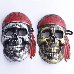 Venetian Skull Masks - Halloween - Gold - SilverMasks