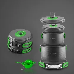 Outdoor - Tableware Set - Pots - Camping - Cooking CookwareSurvival gereedschap