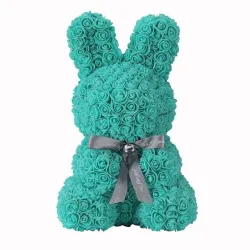 Easter bunny made of infinity roses flowers - 45 cmValentine's day
