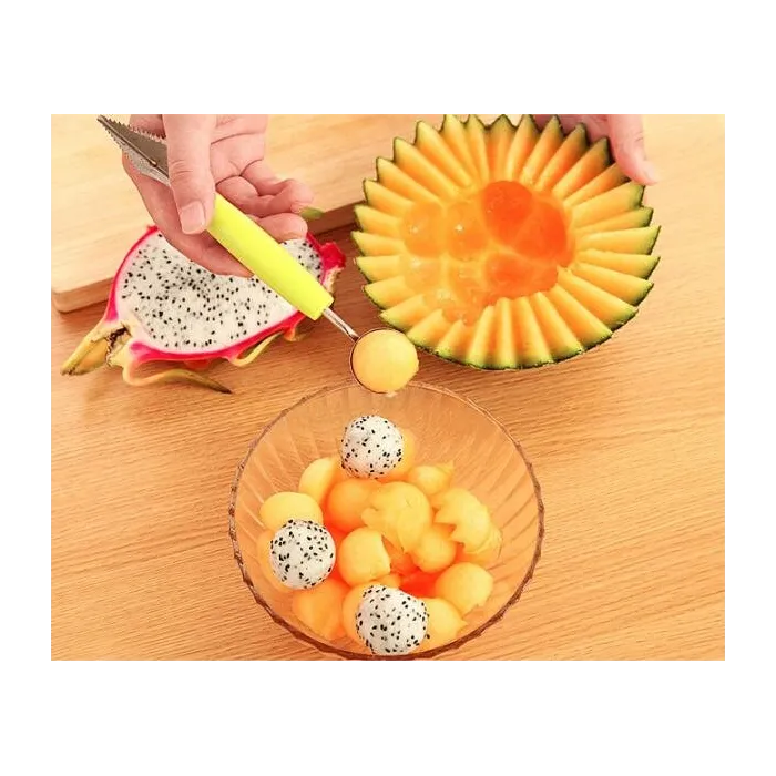 Creatief fruitmes - lepelKeukenmessen
