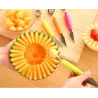 Creatief fruitmes - lepelKeukenmessen