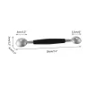 Stainless steel watermelon slicer - knife - spoon - setKitchen knives
