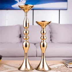 Gold Candle Holders - CandlestickKaarsen & Houders