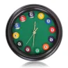 Billiards - Pool Table Ball - Wall Quartz ClockClocks