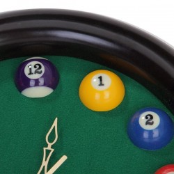 Billiards - Pool Table Ball - Wall Quartz ClockKlokken