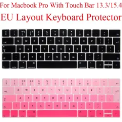 EU Keyboard Protector - Macbook Pro 13 - 13.3 - Silicone - ProtectionToetsenborden