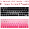 EU Keyboard Protector - Macbook Pro 13 - 13.3 - Silicone - ProtectionToetsenborden