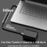 Micro B - USB C - 3.0 Cable - 5Gbps - External Hard DriveUSB geheugen