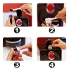 200 pieces - Nespresso Coffee capsule stickers - self adhesive aluminum foil lidCoffee ware