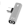 2 In 1 - Type C - 3.5mm Jack - Earphone Charging Converter USB - Type C PhonesElectronics & Tools