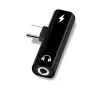 2 In 1 - Type C - 3.5mm Jack - Earphone Charging Converter USB - Type C PhonesElectronics & Tools