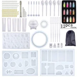 Silicone Casting - Resin Molds - Tools Set - Resin Jewelry - DIYSpeelgoed