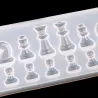 Silicone Mold - Resin - International Chess Shape - DIYSpeelgoed