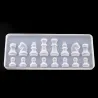 Silicone Mold - Resin - International Chess Shape - DIYSpeelgoed