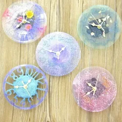 Silicone Mold - Clock - 10/15cm - Resin - Handmade Tool - DIYSpeelgoed