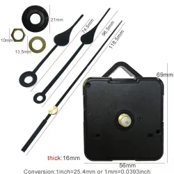 Silicone Mold - Clock - 10/15cm - Resin - Handmade Tool - DIYSpeelgoed