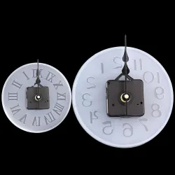 Silicone Mold - Clock - 10/15cm - Resin - Handmade Tool - DIYSpeelgoed