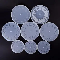 Silicone Mold - Clock - 10/15cm - Resin - Handmade Tool - DIYSpeelgoed