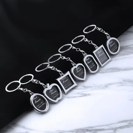 Metal Alloy - Picture Frame - Keyring - Lover GiftSleutelhangers