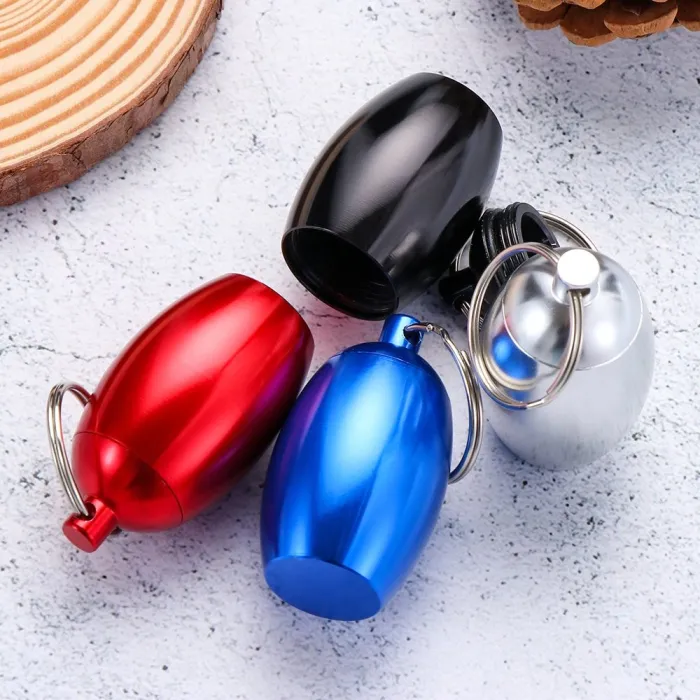 Aluminum Case - Keychain - WaterproofSleutelhangers