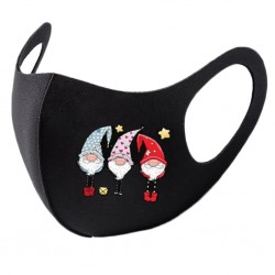 8 pieces - protective face / mouth masks - washable - Christmas printMouth masks