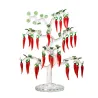Crystal - Creative - Chili Tree - OrnamentsDecoration