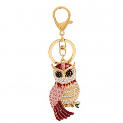Cute Owl - Rhinestone - KeychainSleutelhangers