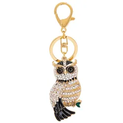 Cute Owl - Rhinestone - KeychainSleutelhangers