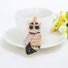 Cute Owl - Rhinestone - KeychainSleutelhangers