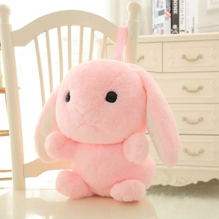 Bunny - rabbit - plush toy - pillow - small backpack - 45cmCuddly toys