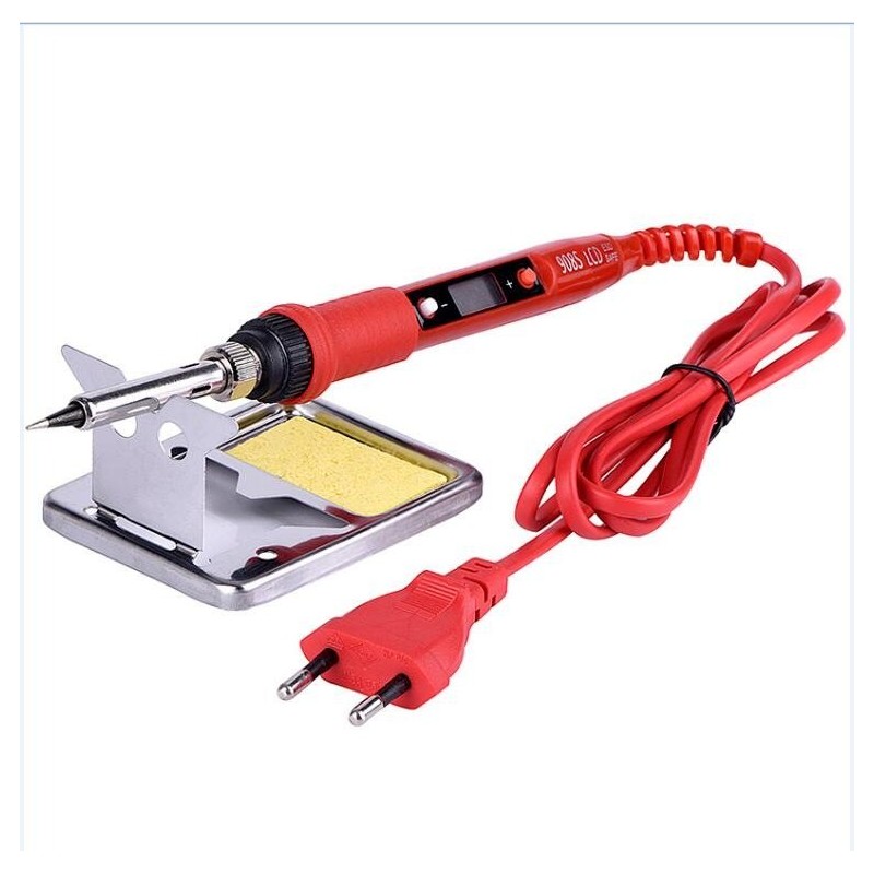80W Electric soldering iron - LCD display - adjustable temperature - 110V / 220VSoldering Irons