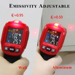 Digital - Infrared Thermometer - Hygrometer - Humidity MeterElectronica & Gereedschap