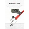 80W Electric soldering iron - LCD display - adjustable temperature - 110V / 220VSoldering Irons