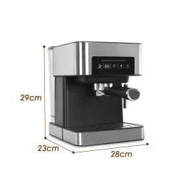Koffiemachine - melkopschuimer - koffiemolen - 20 Bar - 220Vkoffiewaren