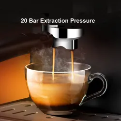 Koffiemachine - melkopschuimer - koffiemolen - 20 Bar - 220Vkoffiewaren