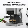 Koffiemachine - melkopschuimer - koffiemolen - 20 Bar - 220Vkoffiewaren