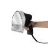 Elektrische kebab / shoarma snijmachine met mesjesStaal