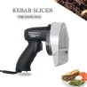 Elektrische kebab / shoarma snijmachine met mesjesStaal