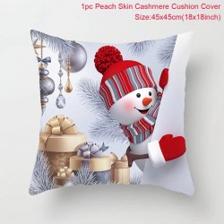Christmas snowman - pillowcase - cushion cover - 45 * 45 cmCushion covers