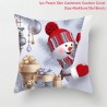Christmas snowman - pillowcase - cushion cover - 45 * 45 cmCushion covers
