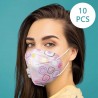 KN95 - antibacterial face / mouth protective masks - 4-layer - air valve - reusable - 10 - 20 - 50 - 100 pieces