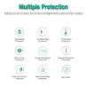 Qi wireless charger - quick charge 3.0 - 60W - 8-ports USB - charging stationBattery & Chargers