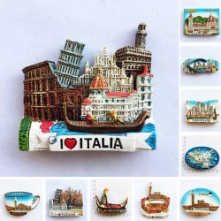 Italy - resin - fridge magnets - toscana - firenzeKoelkastmagneten